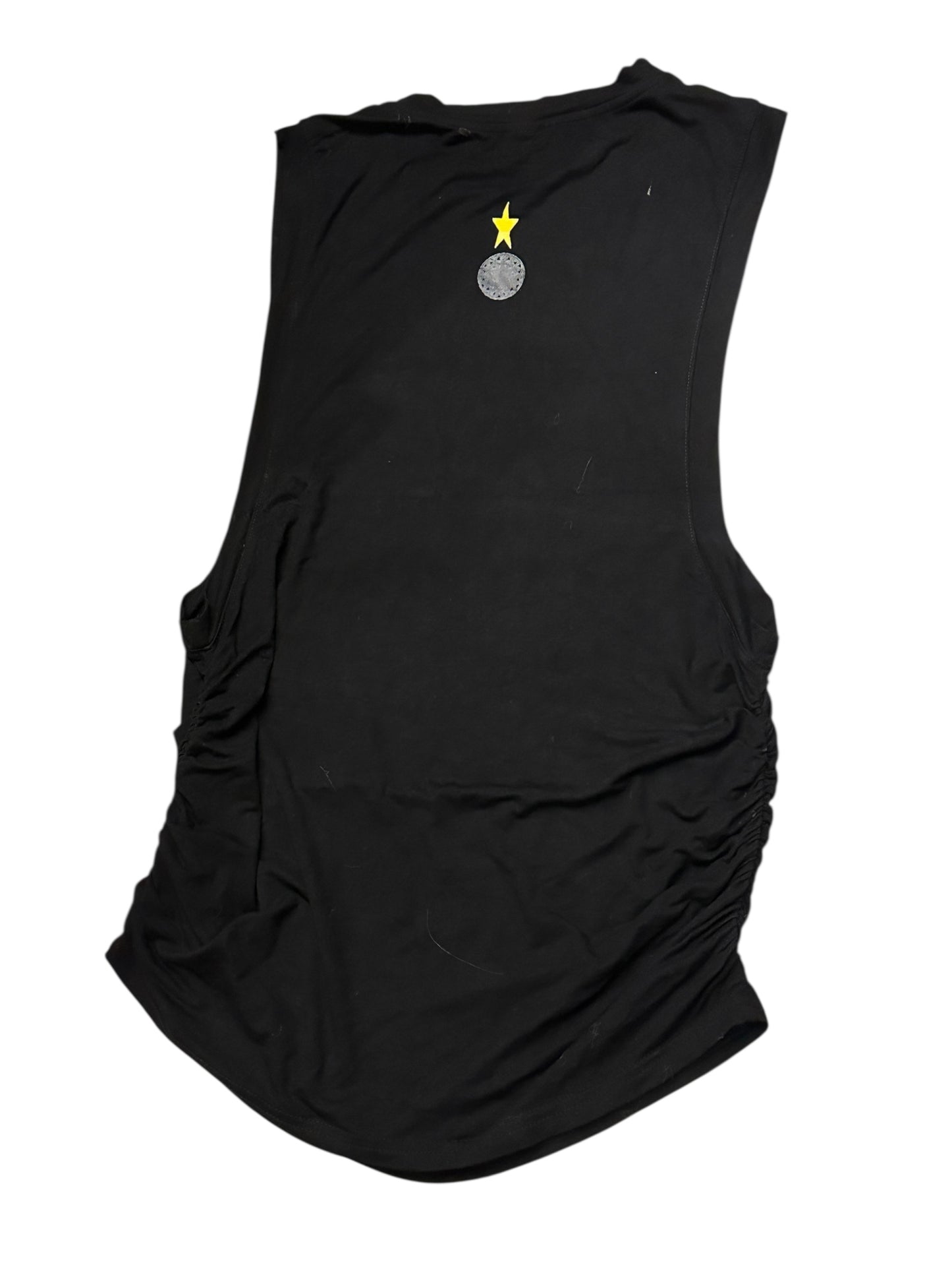 LOW CUT SIDES TOP BLACK/YELLOW