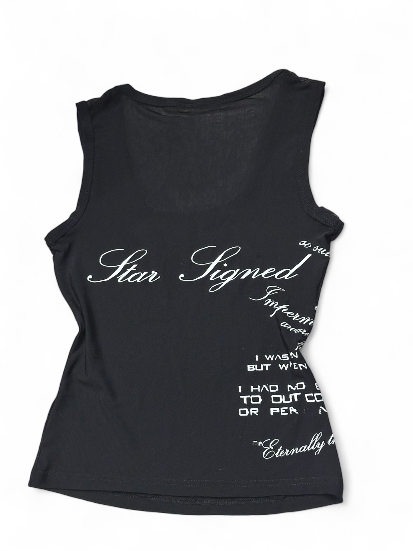 1of1 JOURNAL MESH TANK TOP