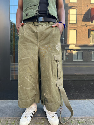 DUFFEL JORTS ARMY GREEN