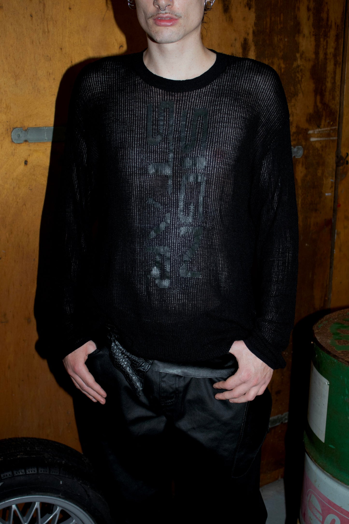 1of1 KNIT SWEATER BLACK