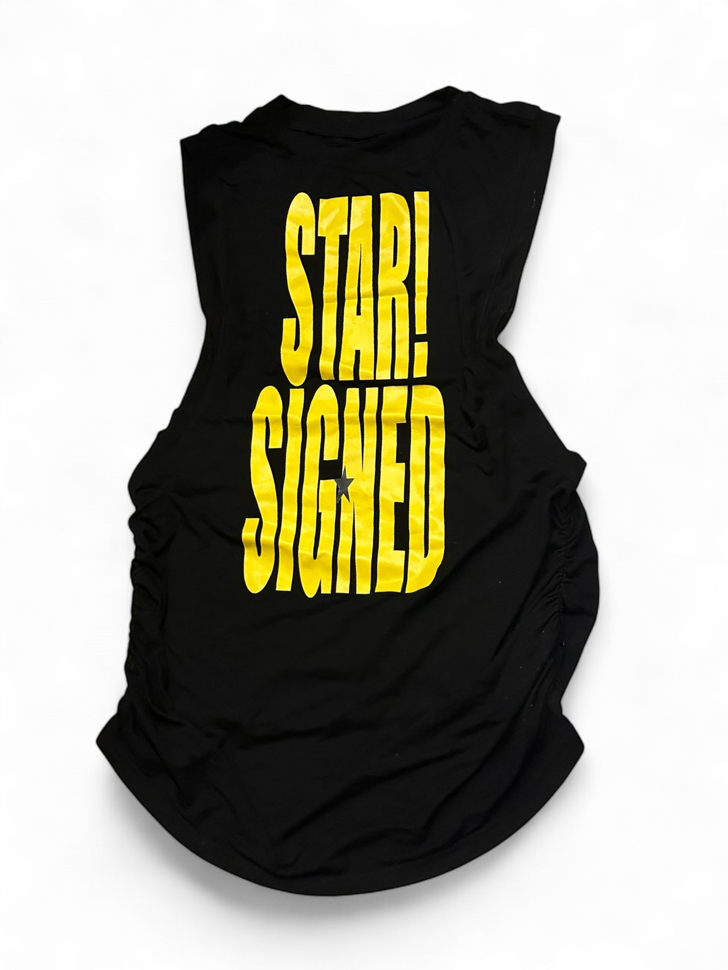LOW CUT SIDES TOP BLACK/YELLOW