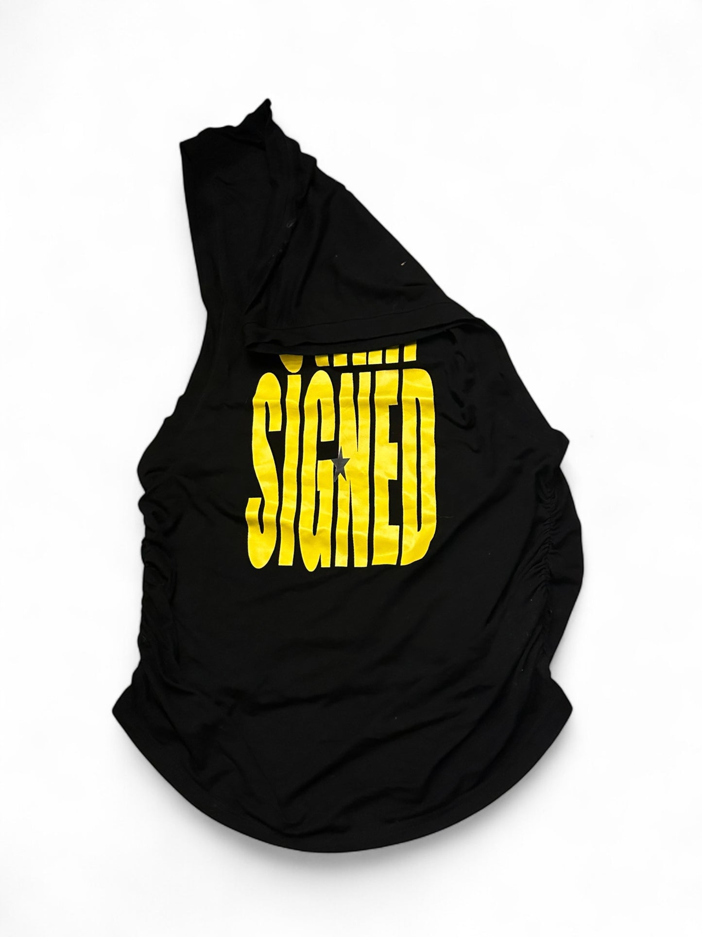 LOW CUT SIDES TOP BLACK/YELLOW