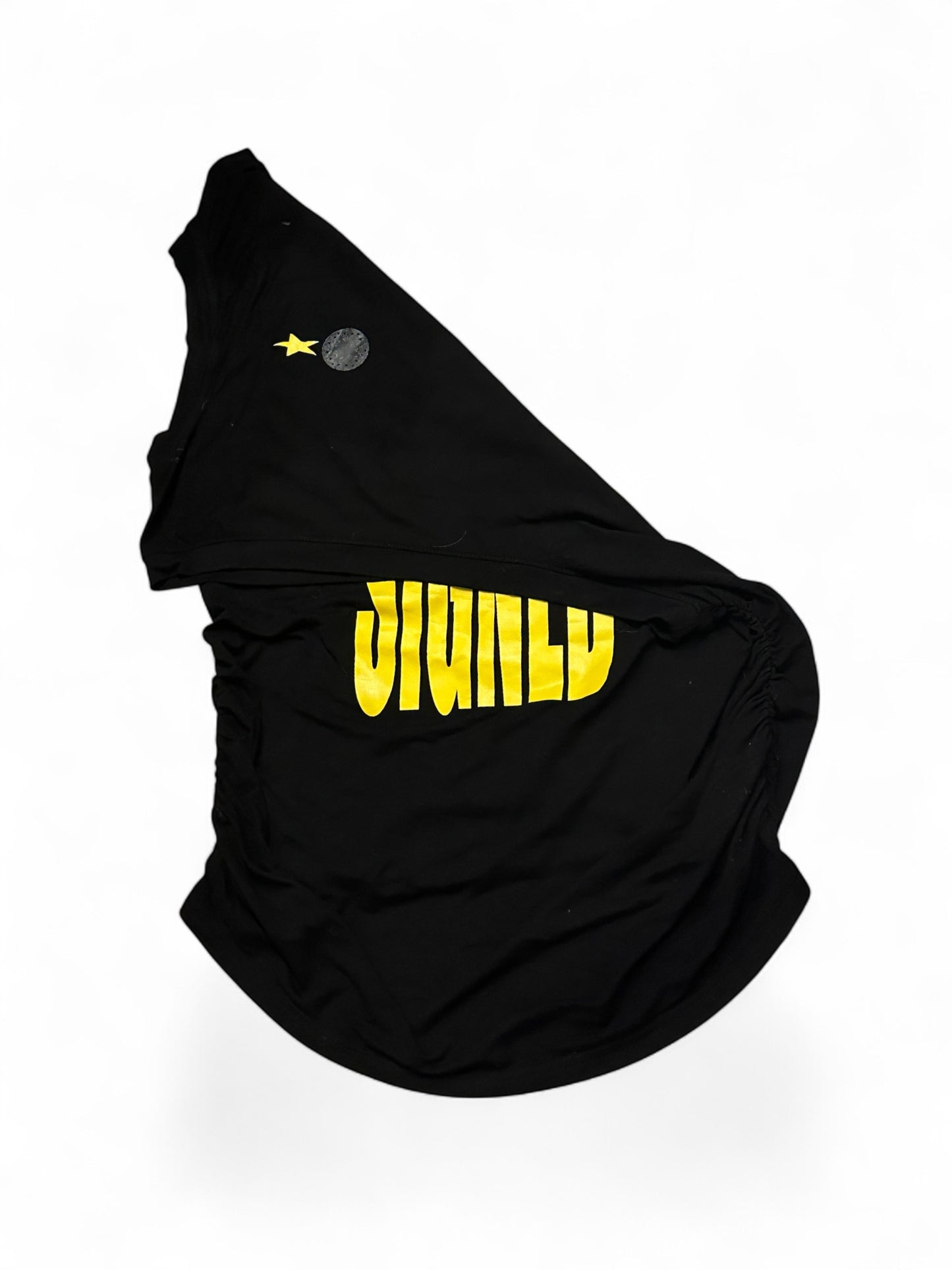 LOW CUT SIDES TOP BLACK/YELLOW