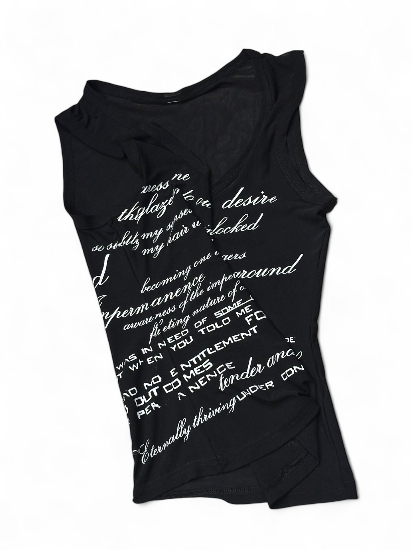 1of1 JOURNAL MESH TANK TOP