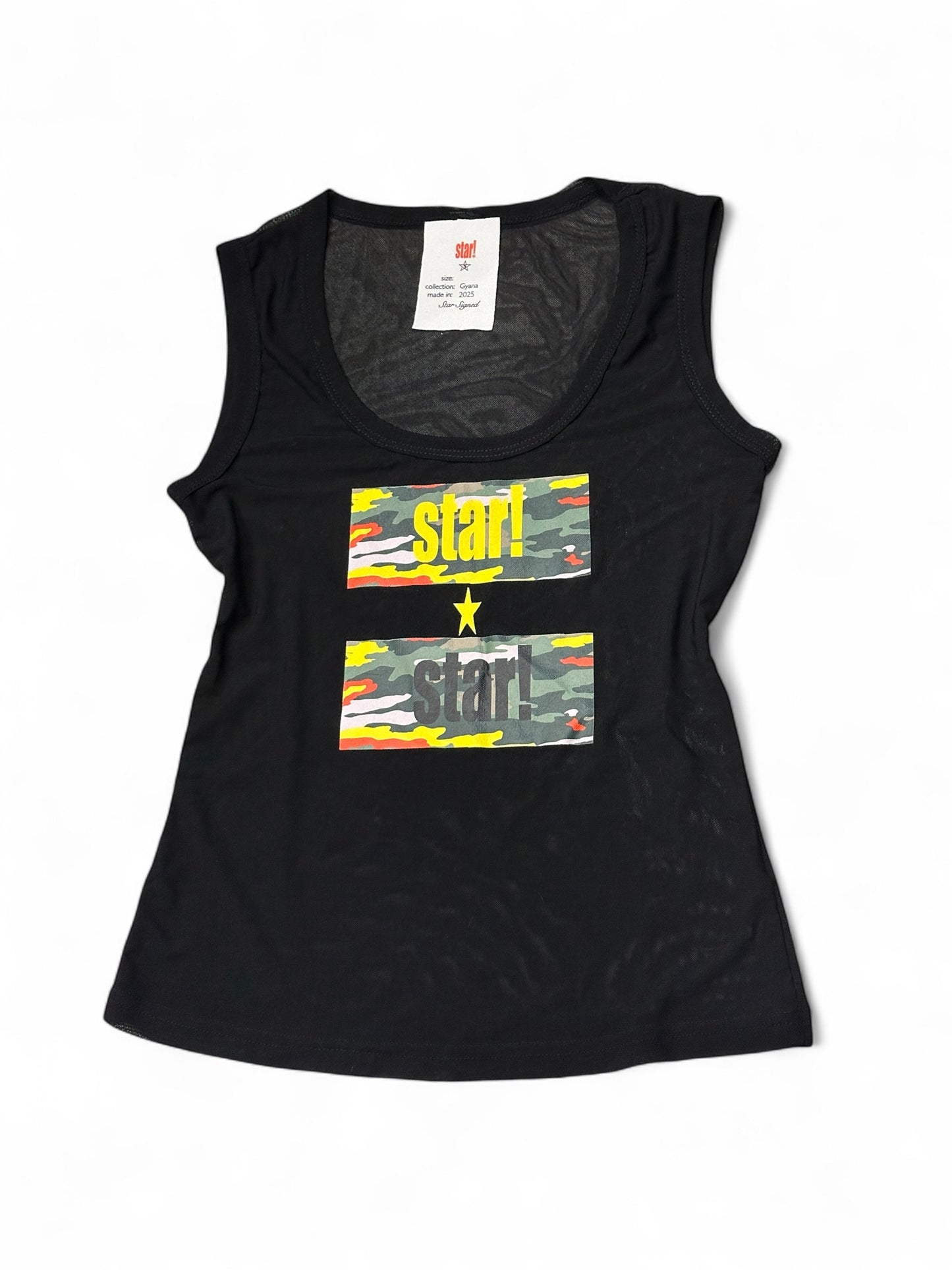 10f1 MESH CAMO STAR! TOP