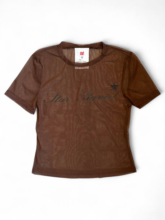 1of1 MESH TOP BROWN