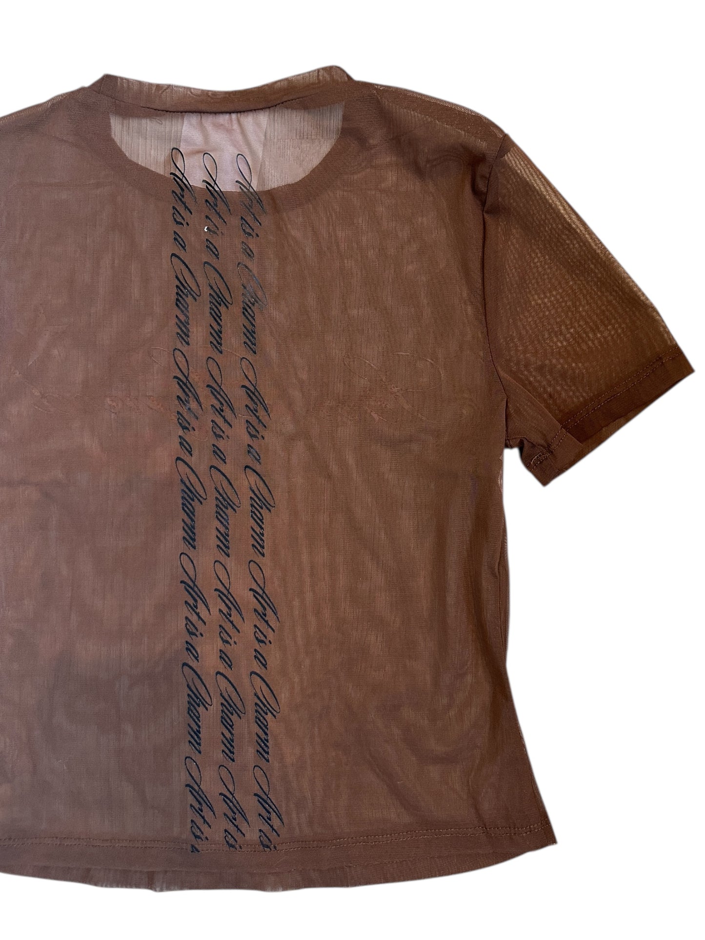 1of1 MESH TOP BROWN