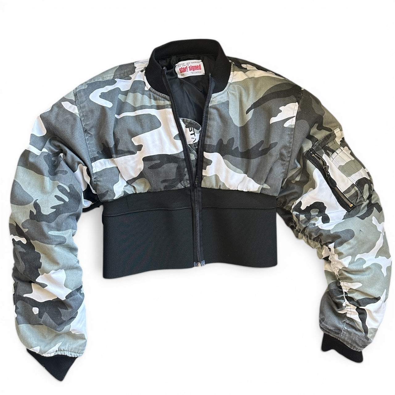 CAMO ECCENTRIC BOMBER