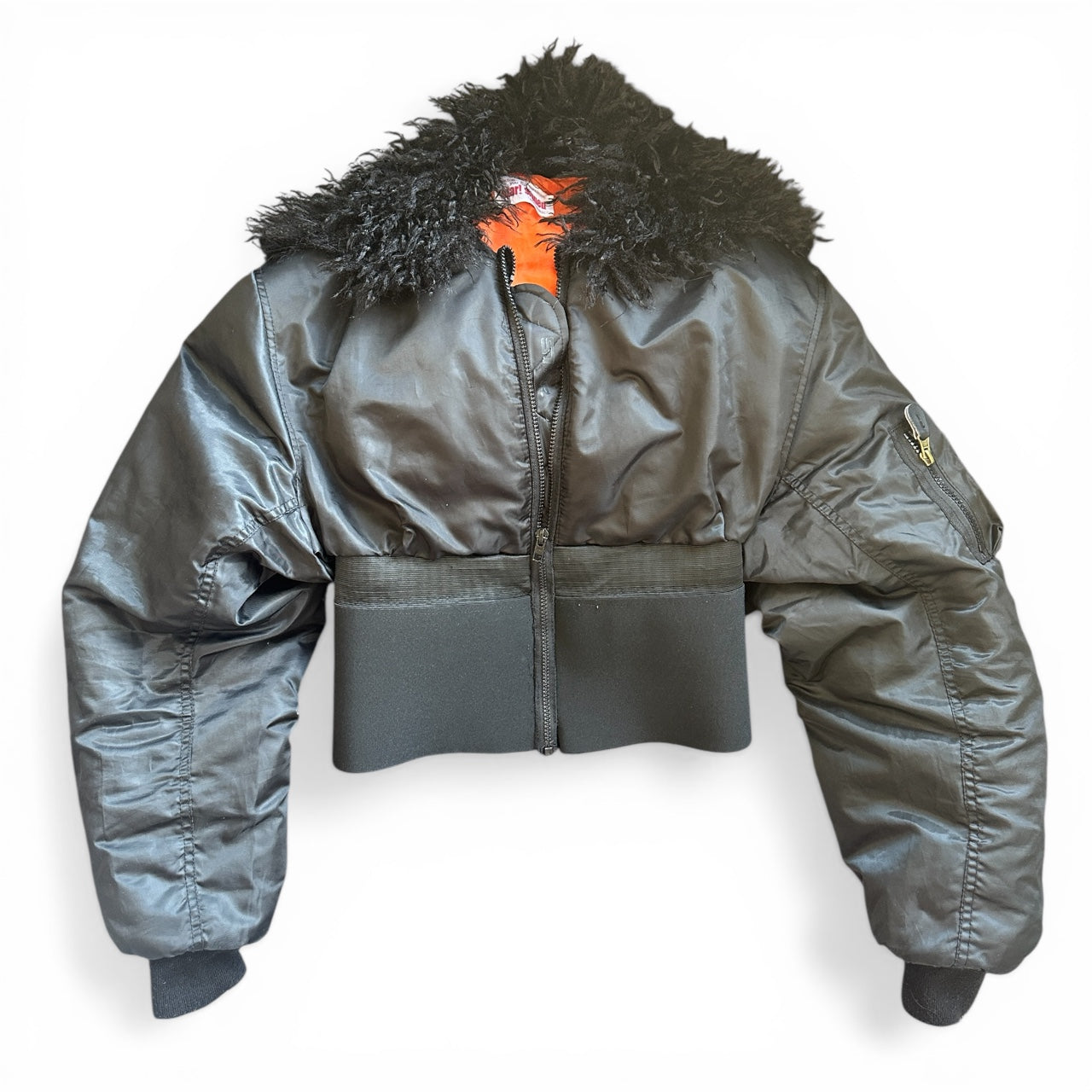BLACK ECCENTRIC BOMBER
