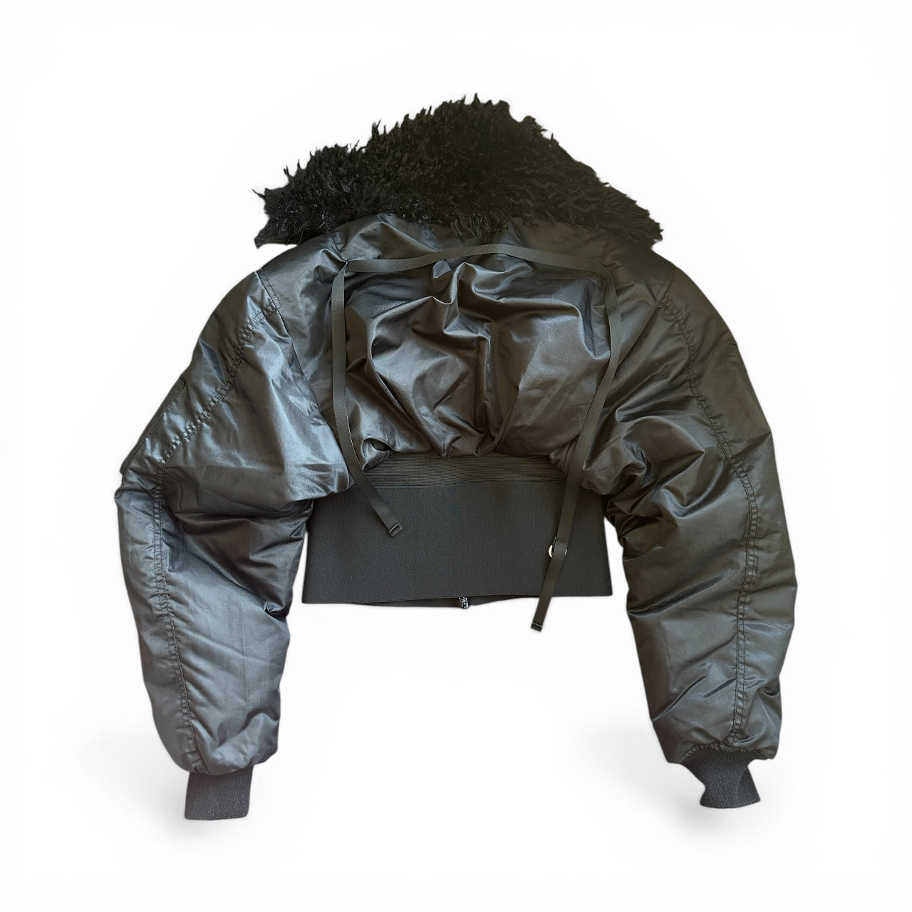 BLACK ECCENTRIC BOMBER